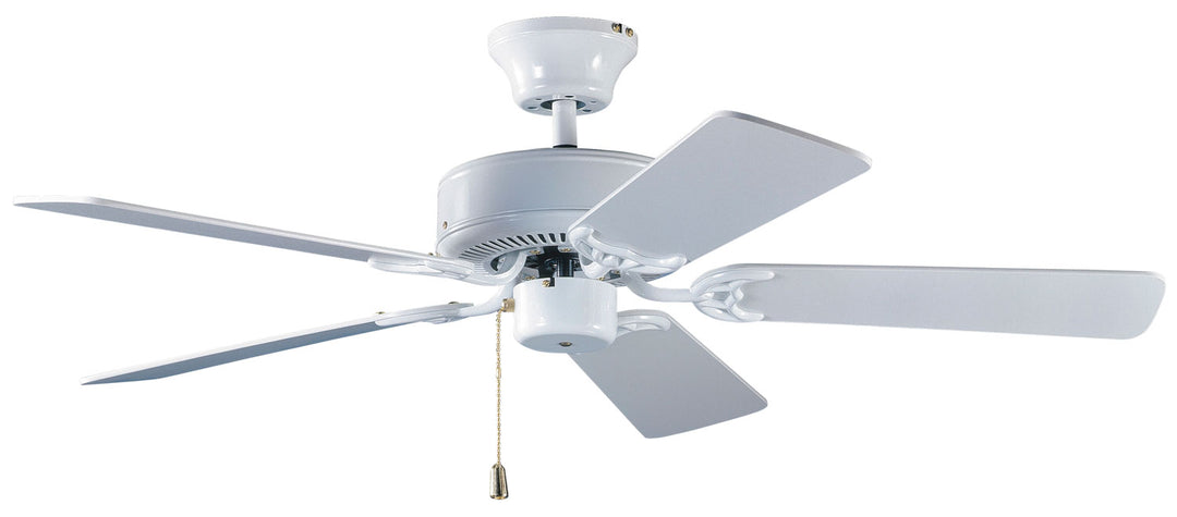 Kendal Builder'S Choice AC6842-WH Ceiling Fan 42 - White, White/