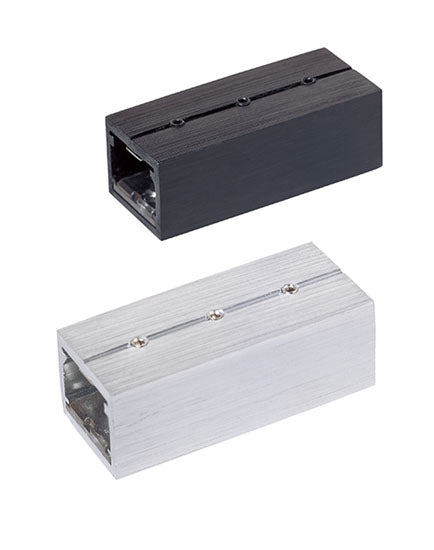 Kendal Lighting RKC-SN Rail Connector Rail Track Connector Track Light Pewter, Nickel, Silver