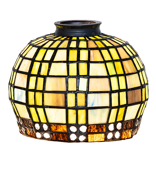 Meyda Tiffany Lighting 27405 Jeweled Basket Shade Lamp Shade Multicolored