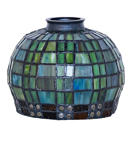 Meyda Tiffany Lighting 27405 Jeweled Basket Shade Lamp Shade Multicolored