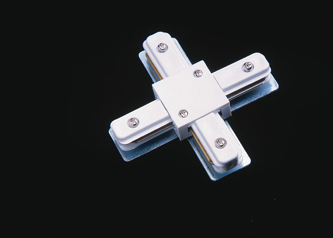 Kendal Lighting TA005-WH Track Accessory Joiner Track Connector Track Light White