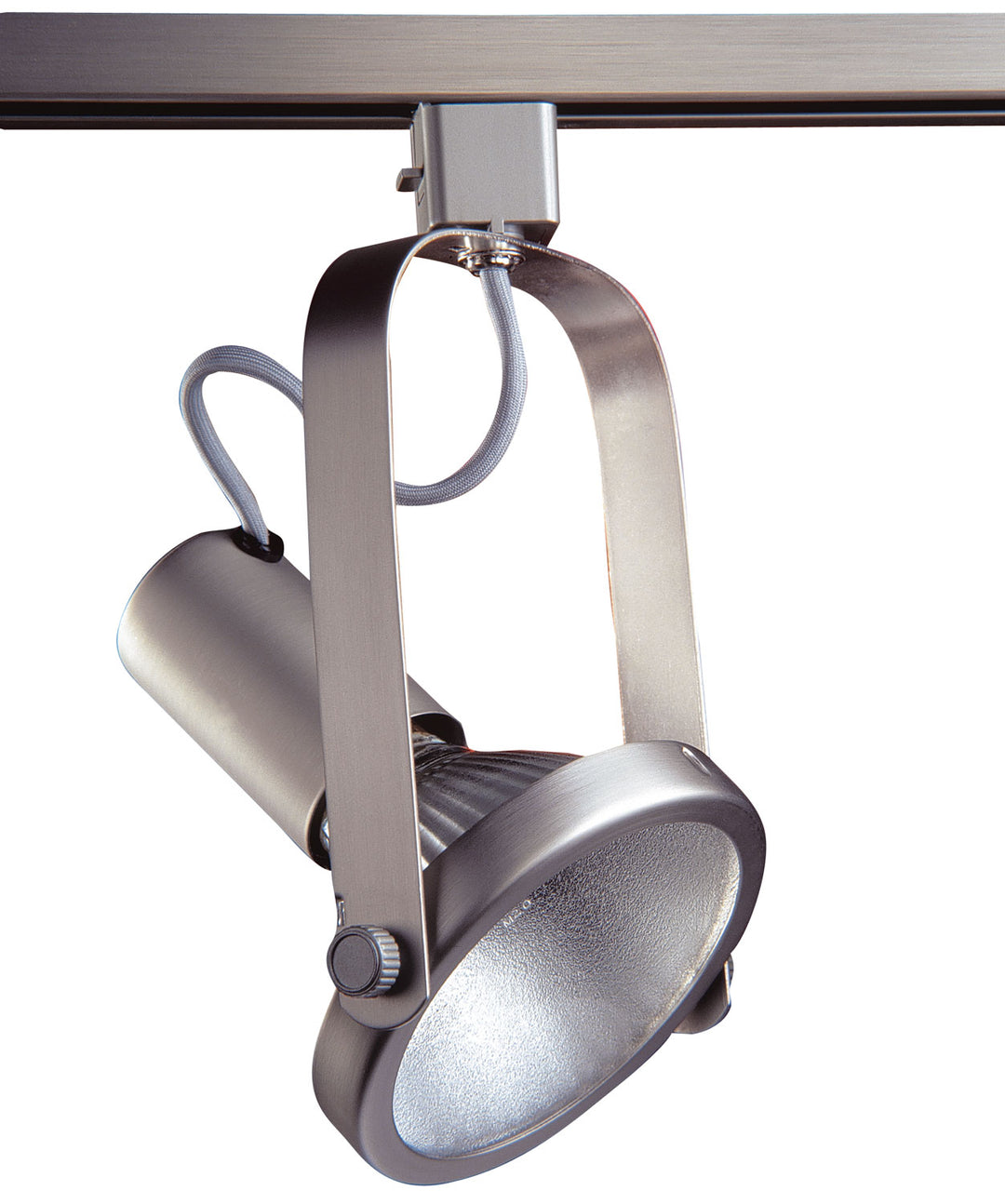Kendal Lighting TL1601-BST Track Cylinder Gimball Ring Cylinder Track Head Track Light Pewter, Nickel, Silver