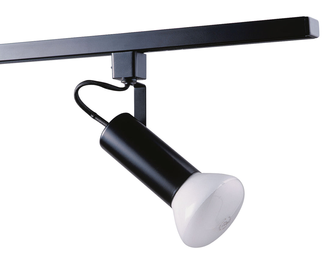 Kendal Lighting TL1701-BLK Track Cylinder Universal Cylinder Track Head Track Light Black