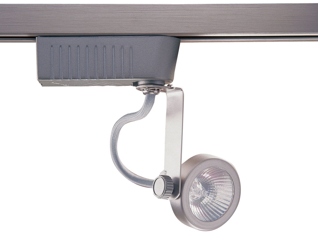 Kendal Lighting TL201-BST Track Cylinder Low Voltage Cylinder Track Head Track Light Pewter, Nickel, Silver