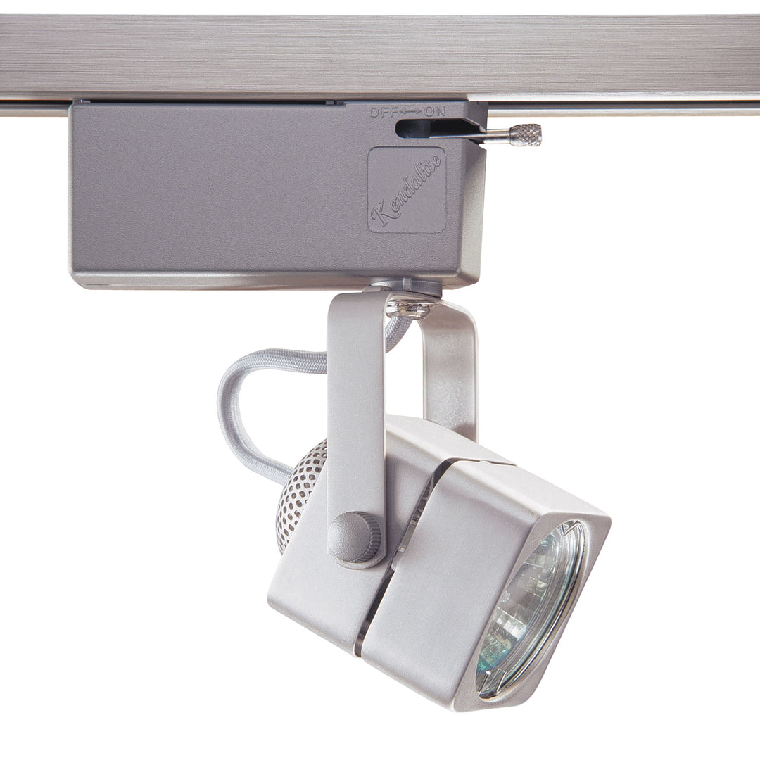 Kendal Lighting TL901-BST Track Cylinder Low Voltage Cylinder Track Head Track Light Pewter, Nickel, Silver