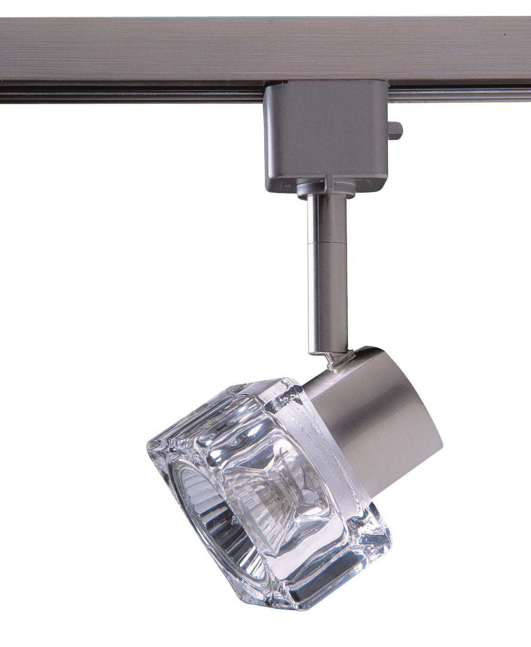 Kendal Lighting TLGU-12-SN Track Cylinder Cylinder Track Head Track Light Pewter, Nickel, Silver