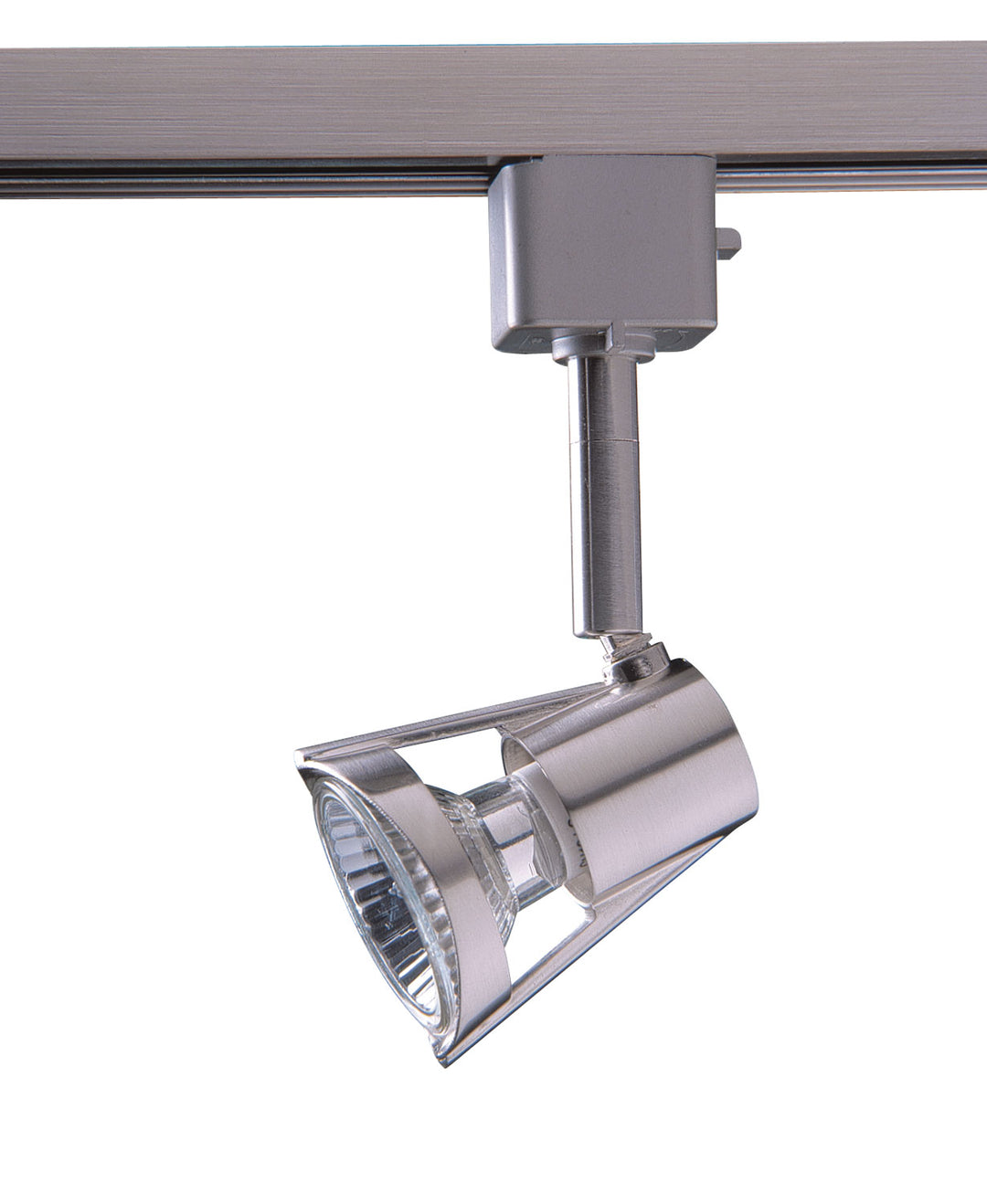 Kendal Lighting TLGU-13-SN Track Cylinder Cylinder Track Head Track Light Pewter, Nickel, Silver