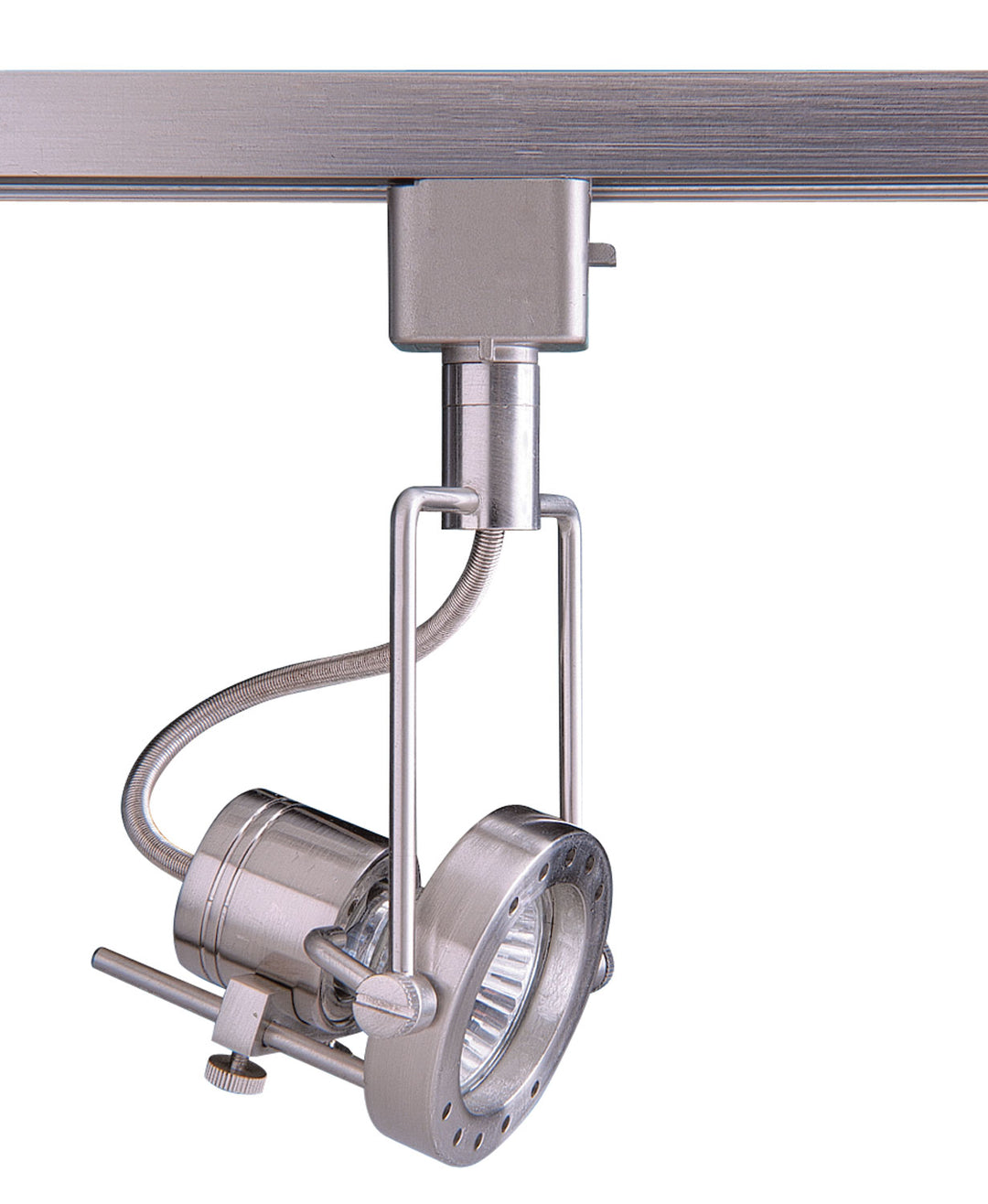 Kendal Lighting TLGU-4-SN Track Cylinder Cylinder Track Head Track Light Pewter, Nickel, Silver