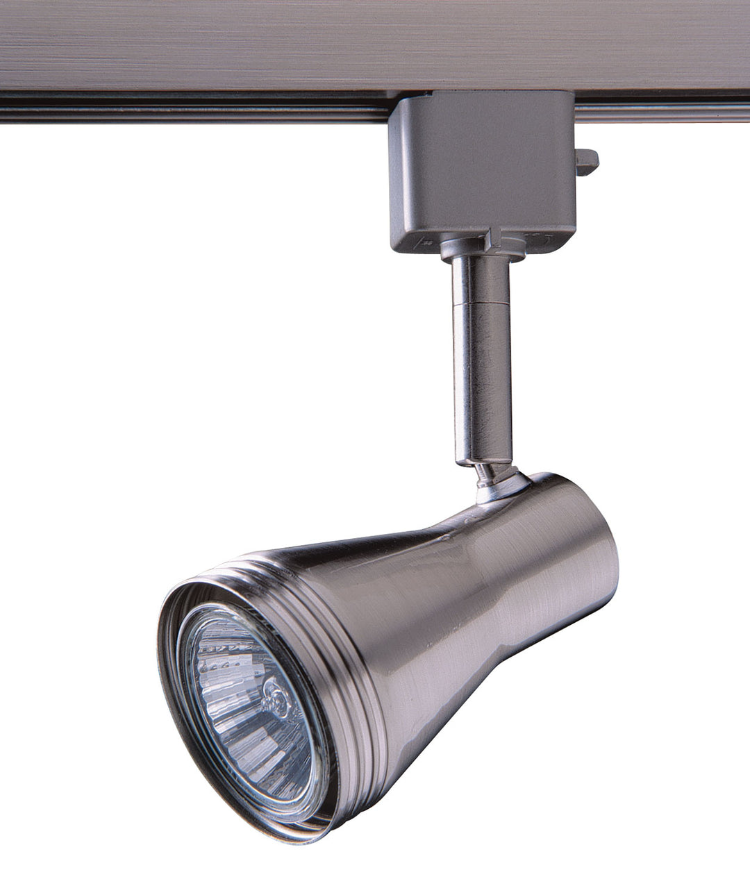 Kendal Lighting TLGU-6-SN Track Cylinder Cylinder Track Head Track Light Pewter, Nickel, Silver