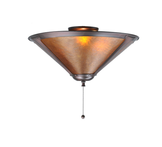 Meyda Tiffany Sutter 27434 Ceiling Light - Amber Mica