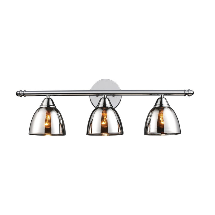 Elk Reflections 10072/3 Bath Vanity Light 23 in. wide - Polished Chrome