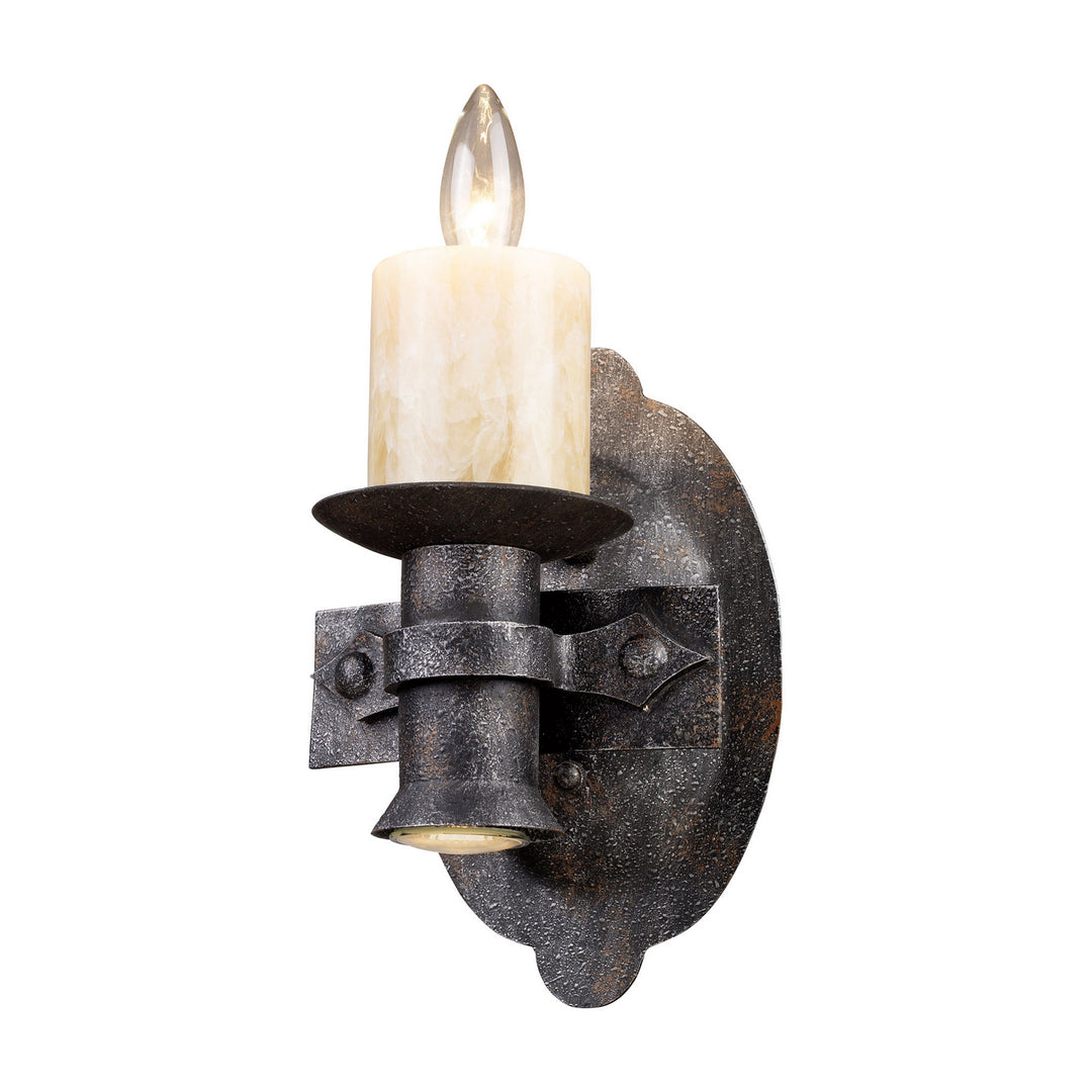 Elk Cambridge 14000/1+1 Wall Sconce Light - Moonlit Rust