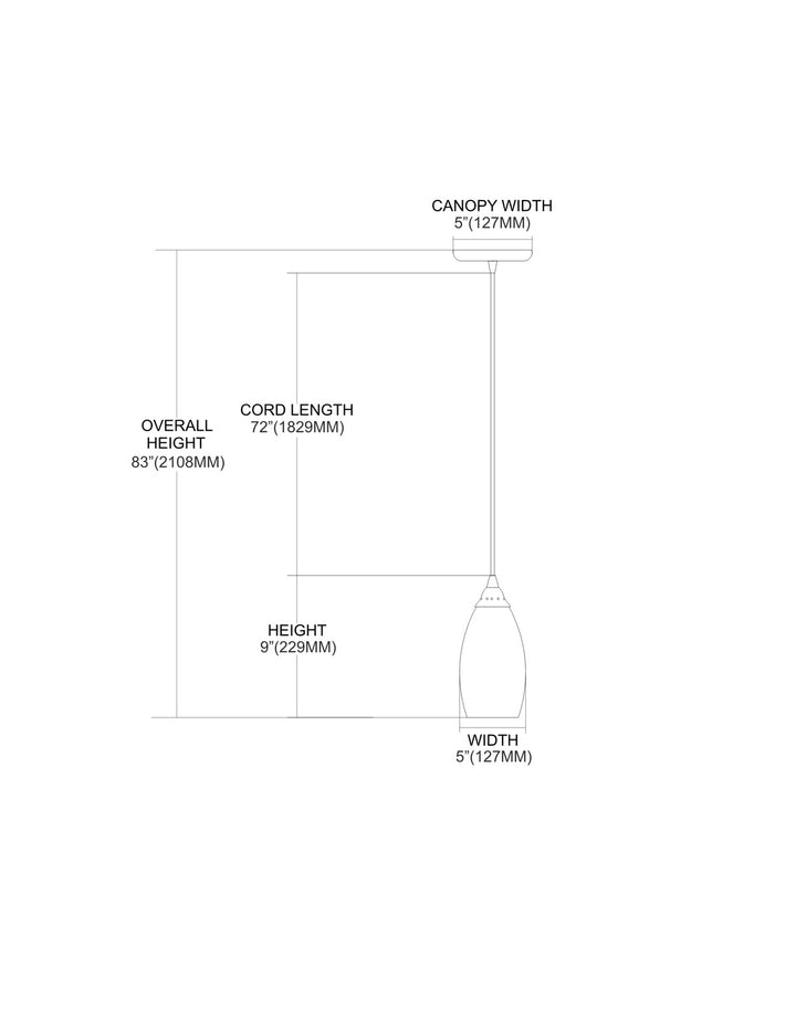 Elk Galaxy 20001/1RG Pendant Light - Satin Nickel