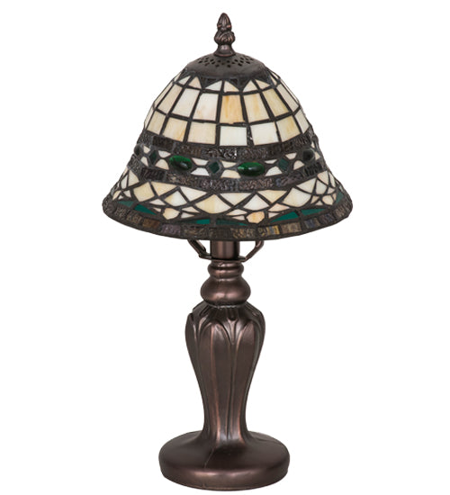 Meyda Tiffany Lighting 27535 Tiffany Roman Table Lamp Lamp Bronze / Dark