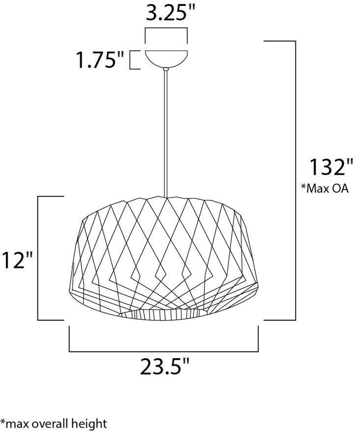 Maxim Horgen 27535UD Pendant Light - Uddo