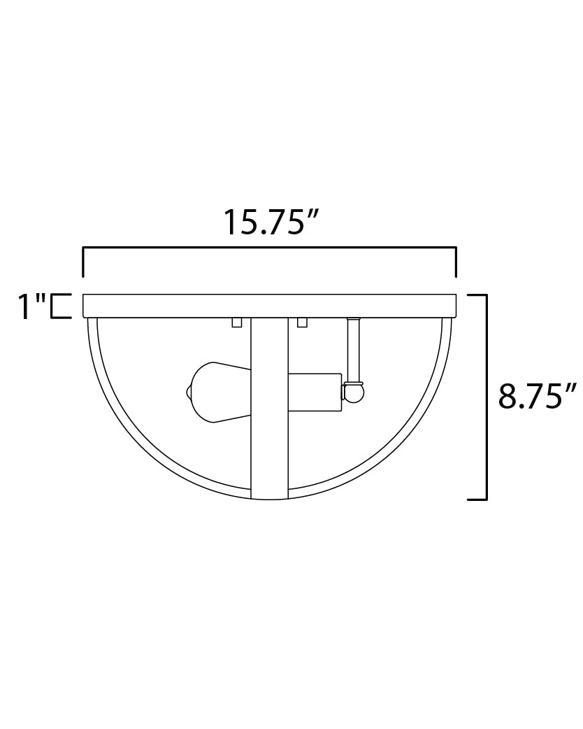 Maxim Compass 27570BWBK Ceiling Light - Barn Wood / Black