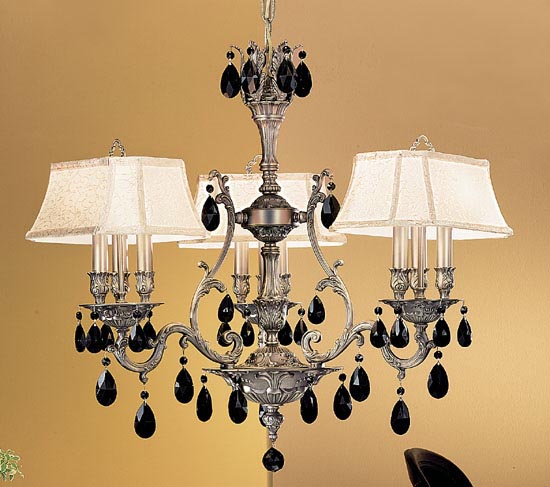Classic Majestic 57364 AGP CBK Chandelier Light - Aged Pewter