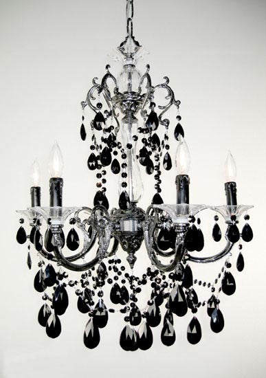 Classic Via Venteo 57006 EP CBK Chandelier Light - Ebony Pearl