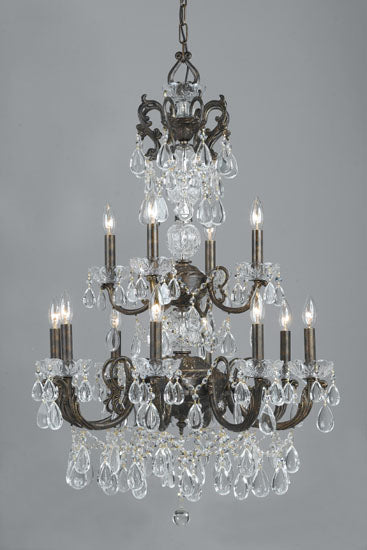 Classic Vienna Palace 69807 EBG Chandelier Light - English Bronze w/Gold