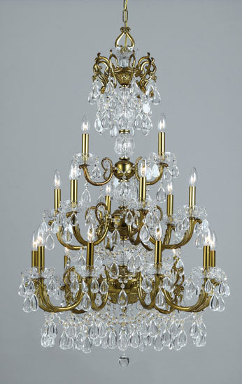 Classic Vienna Palace 69809 RNB Chandelier Light - Renovation Brass