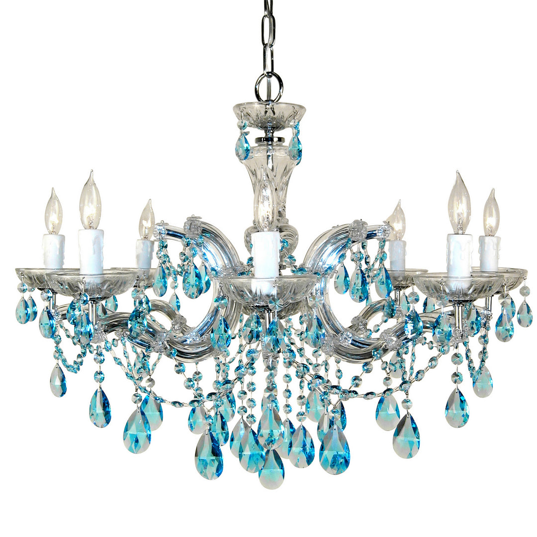 Classic Rialto Traditional 8348 CH CSA Chandelier Light - Chrome