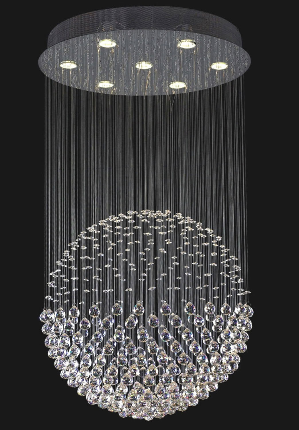 Classic Corpi Celeste 16007 CH CP Chandelier Light - Chrome