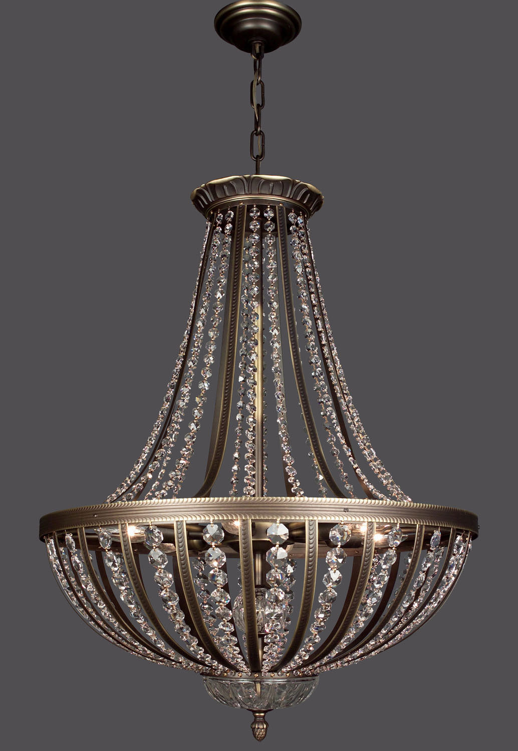 Classic Terragona 1925 RB CP Pendant Light - Roman Bronze