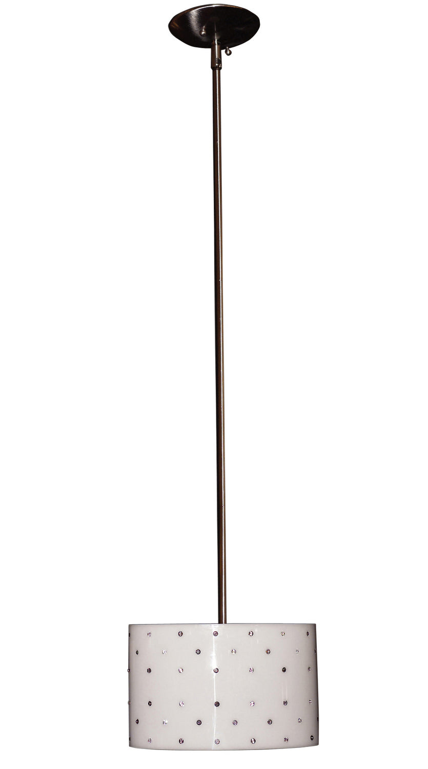 Classic Felicia Swarovski Elements 71091 BST SEI Pendant Light - Brushed Steel