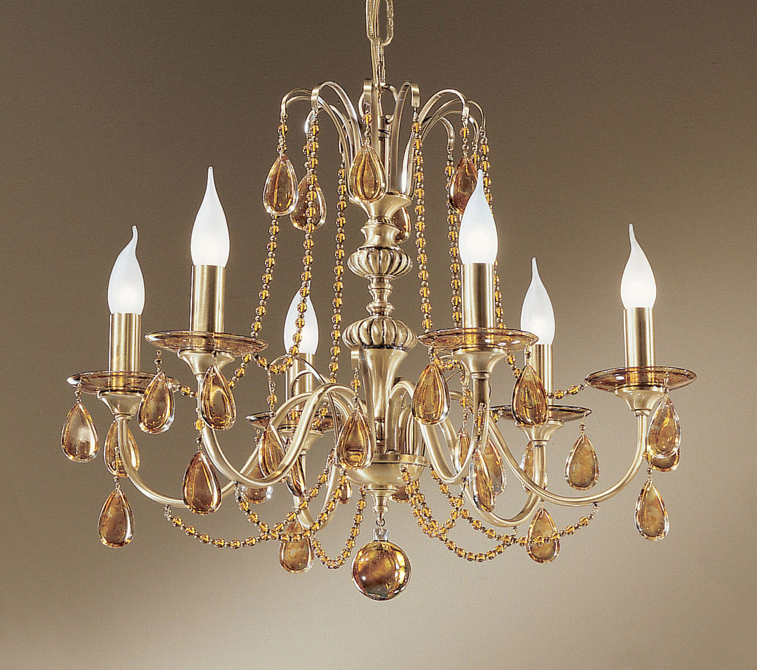 Classic Brussels 1226 FBR OTS Chandelier Light - Flemish Bronze