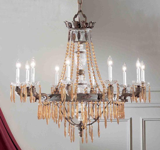 Classic Duchess 57310 AGB AI Chandelier Light - Aged Bronze