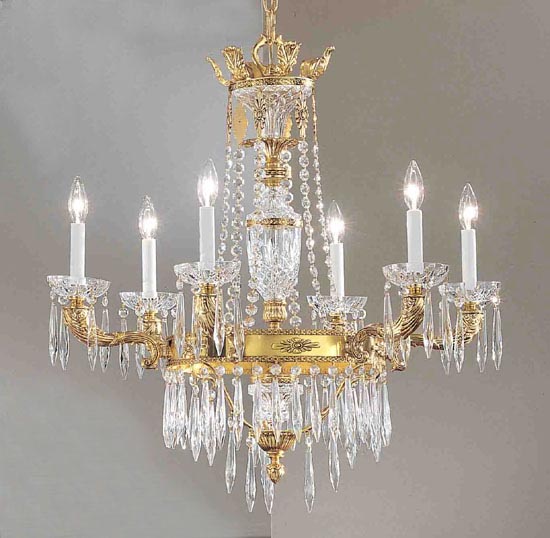 Classic Duchess 57316 BBK I Chandelier Light - Bronze w/Black Patina