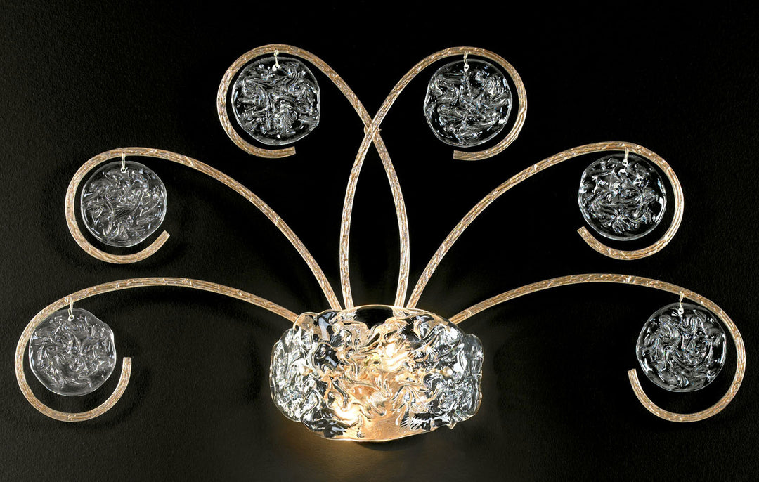 Classic Celeste 10043 SF Wall Sconce Light - Silver Frost