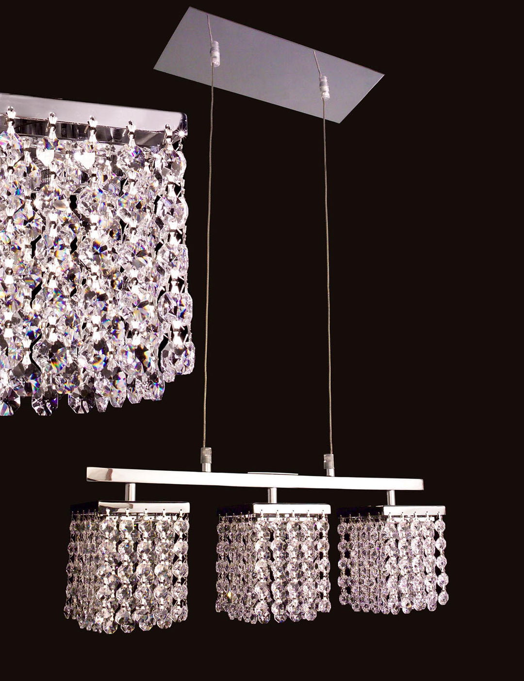 Classic Bedazzle 16103 CP Pendant Light - Chrome