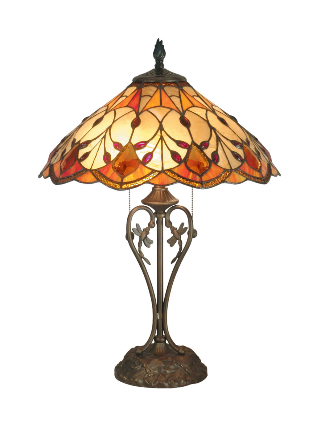 Dale Tiffany TT70699 Valencia Lamp Antique Bronze