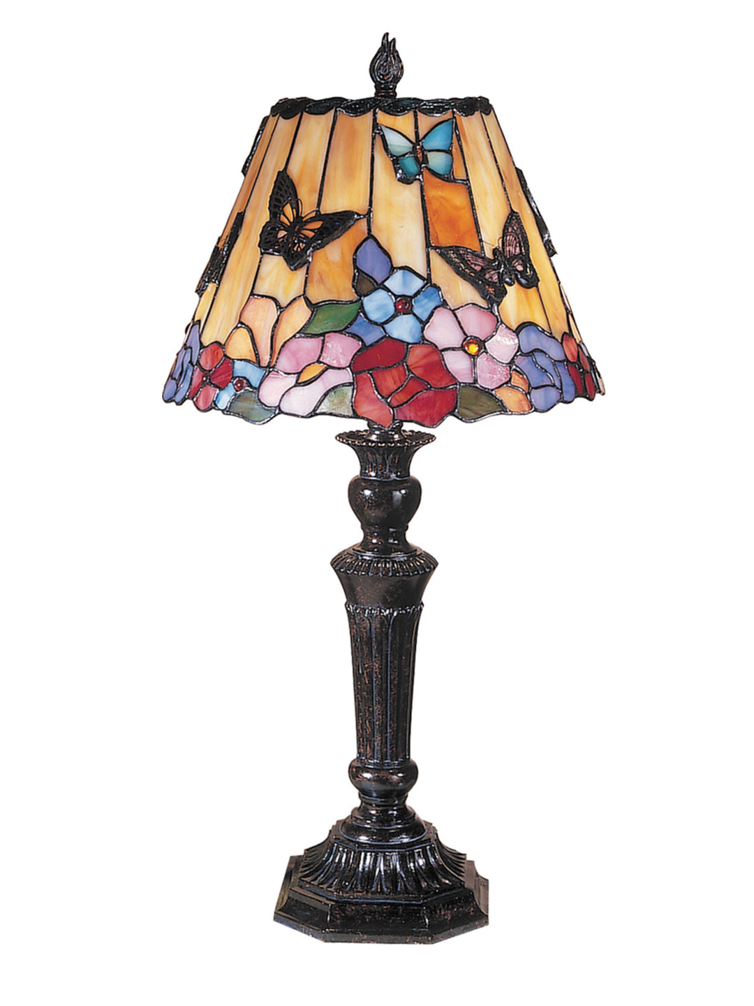 Dale Tiffany TT100587 Courtney Lamp Fieldstone