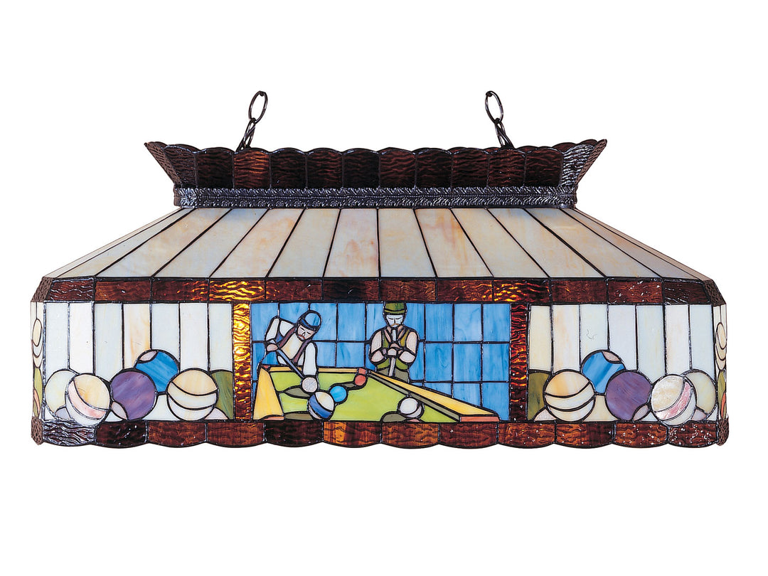 Dale Tiffany Vegas TH100359 Pendant Light - Antique Brass