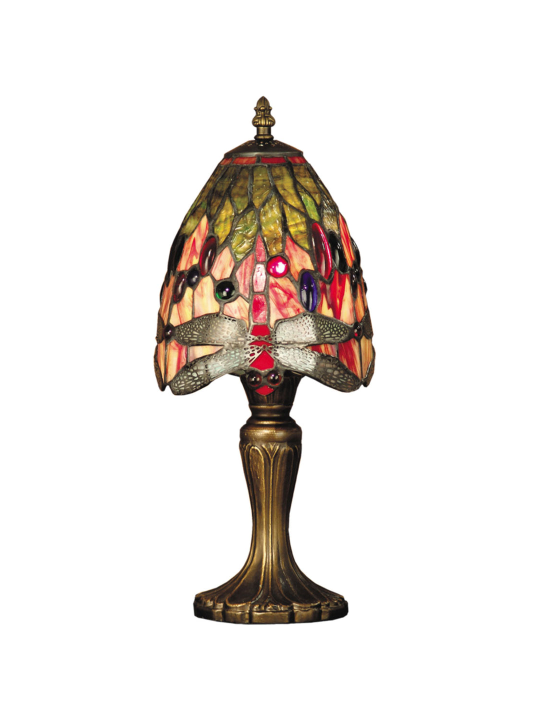 Dale Tiffany TT101287 Miniature Lamp Antique Brass