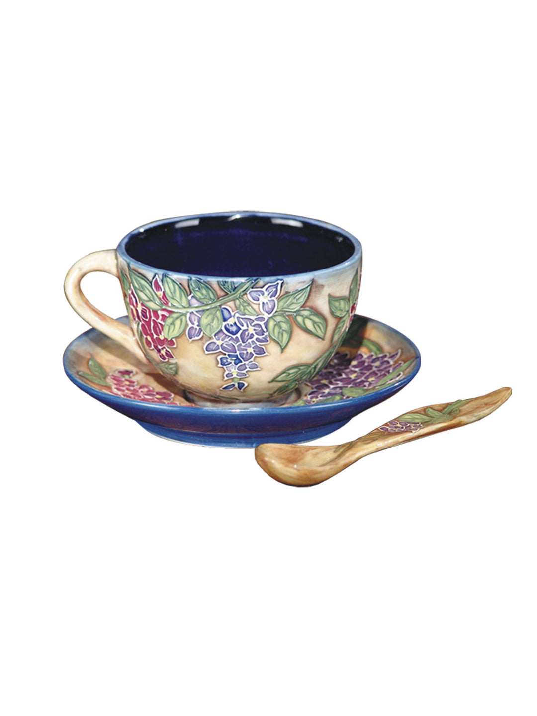 Dale Tiffany PA500204 Wisteria Home Decor Multi Hand Painted