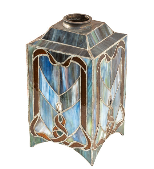 Meyda Tiffany Lighting 27845 Cottage Mission Shade Lamp Shade Bronze / Dark