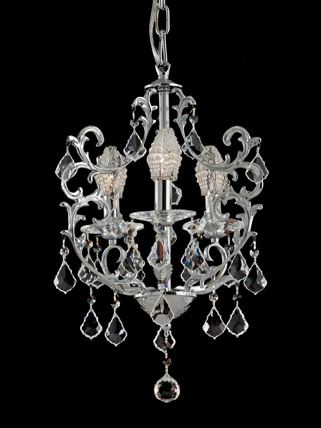 Dale Tiffany Buchanon GH70379 Chandelier Light - Polished Chrome