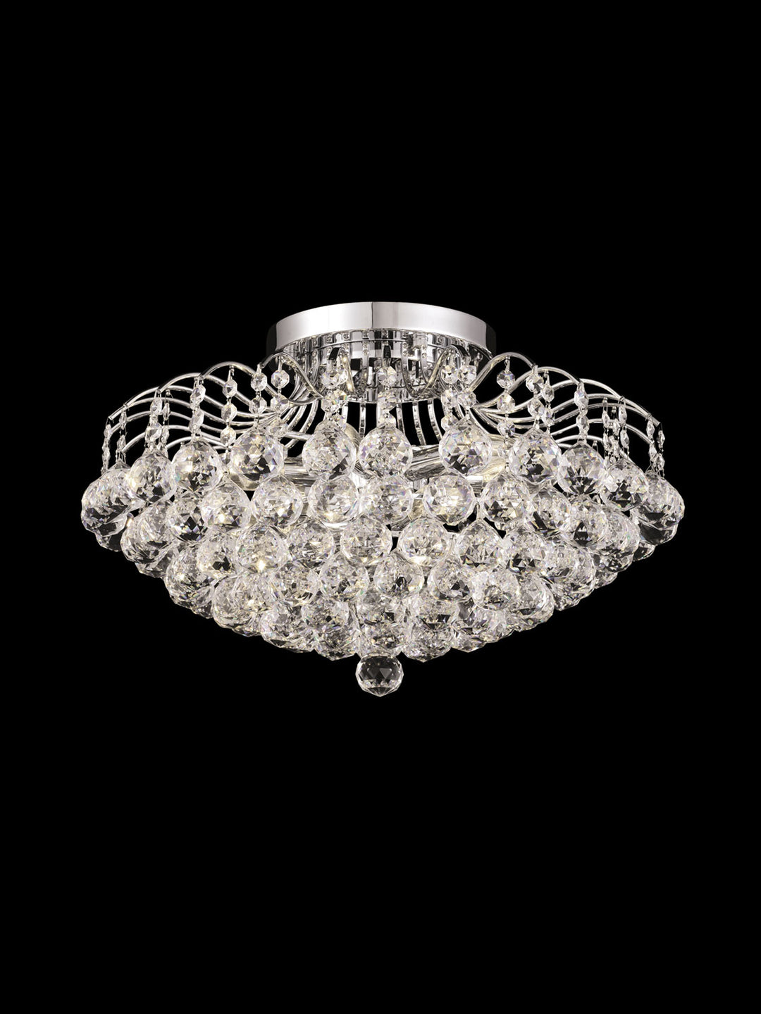 Dale Tiffany Port Ann GH80566 Ceiling Light - Polished Chrome