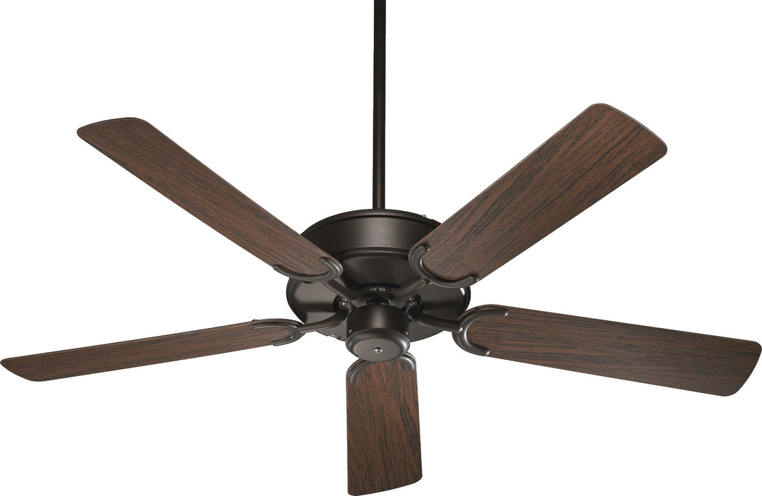 Quorum All-Weather Allure 146525-86 Ceiling Fan - Oiled Bronze, Walnut