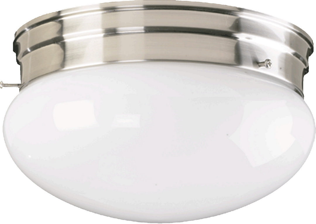 Quorum 3015 Plain Mushrooms 3015-6-65 Ceiling Light - Satin Nickel
