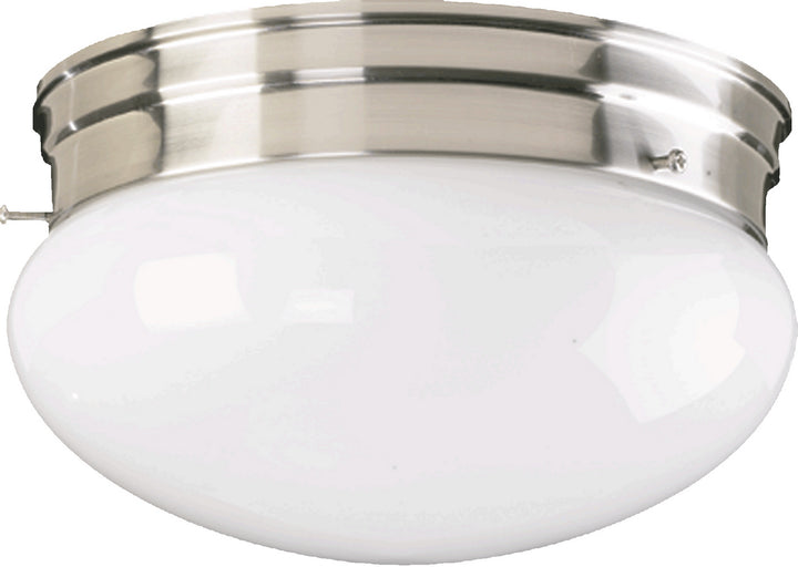 Quorum 3015 Plain Mushrooms 3015-6-65 Ceiling Light - Satin Nickel