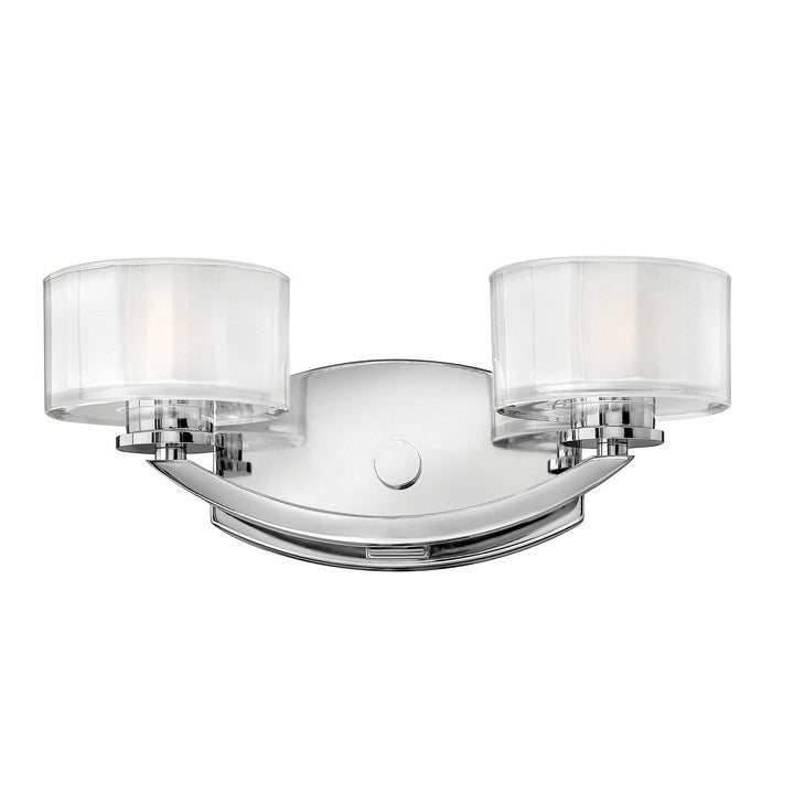 Hinkley Meridian 5592CM Bath Vanity Light 14 in. wide - Chrome