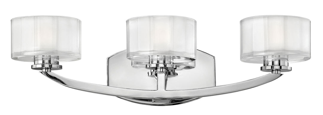 Hinkley Meridian 5593CM Bath Vanity Light 21 in. wide - Chrome