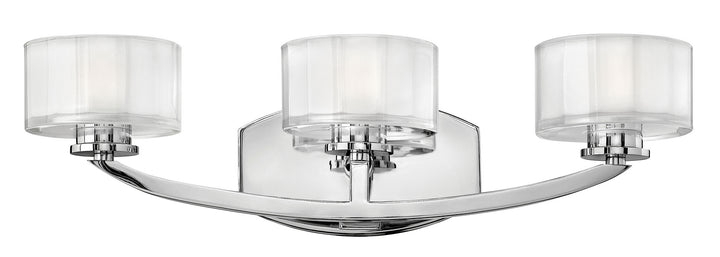 Hinkley Meridian 5593CM Bath Vanity Light 21 in. wide - Chrome