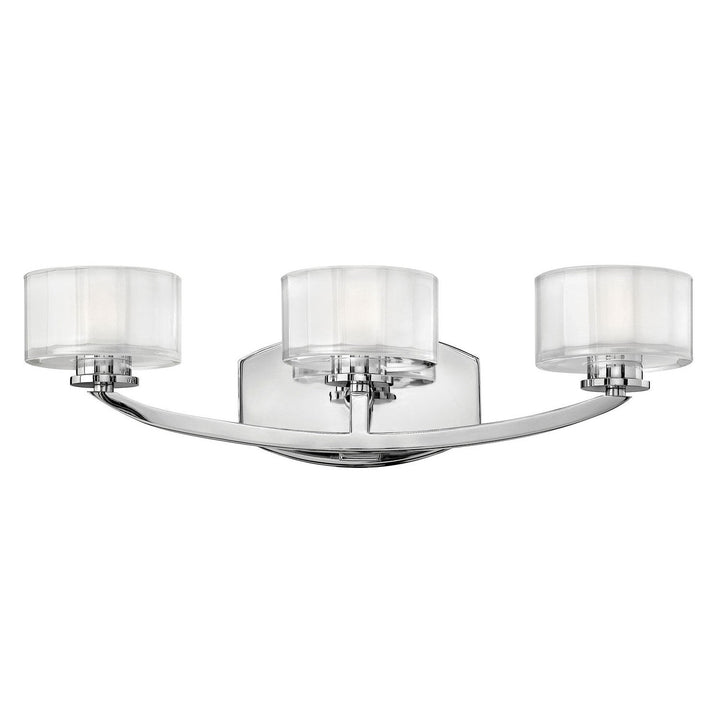 Hinkley Meridian 5593CM Bath Vanity Light 21 in. wide - Chrome