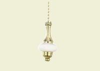 Craftmade Lighting FP-WHP  Pull Chain Fan White Porcelain