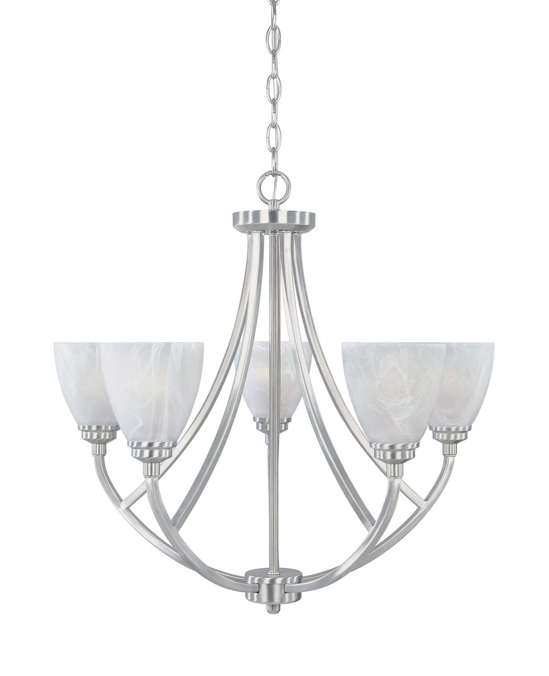 Designers Fountain Tackwood 82985-SP Chandelier Light - Satin Platinum